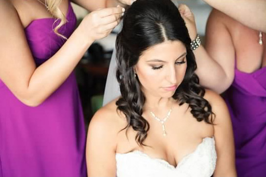 Hair and Makeup  Braemar Country ClubD'Angelo Wedding 3