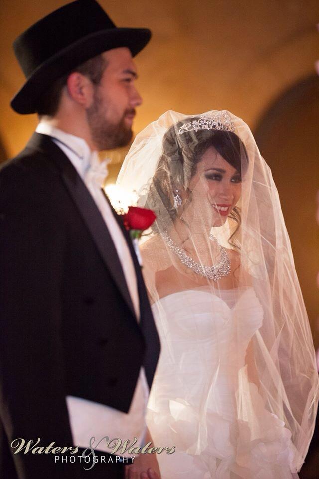 Wedding Makeup Up Veil